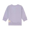Lila trui met strepen - Kids sweater pastel lilac